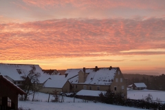 Winter-Abendsonne in Ottmannsberg